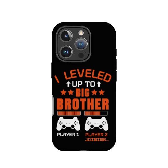 I Leveled up to Big brother Promoted To Big brothe IPhone Cases