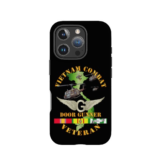 Army Vietnam Combat AVN Vet Door Gunner Air Assaul IPhone Cases