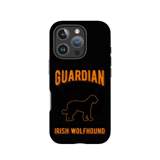 Irish Wolfhound Guardian Angel IPhone Cases