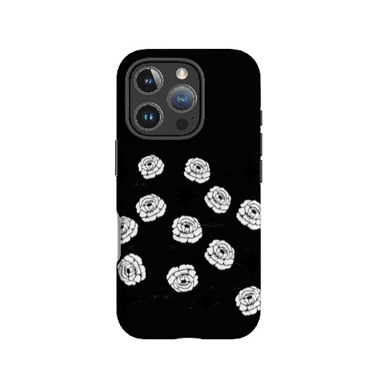 Minimalist and celestial aesthetic flower design IPhone Cases