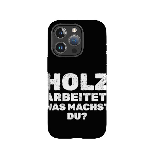 Wood Works! What Are You Doing? Wood Work Archery IPhone Cases