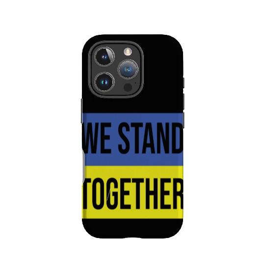Ukraine We Stand Together IPhone Cases