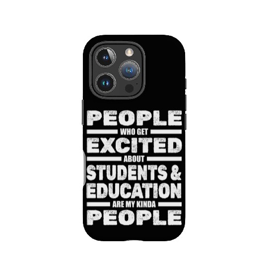 High School Teacher Professor IPhone Cases