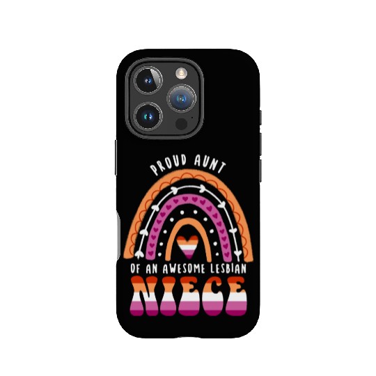 Proud Aunt Awesome Lesbian Niece IPhone Cases