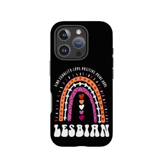 Lesbian Pride Boho Rainbow IPhone Cases