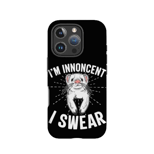 Ferret Keeper Animal Rights Pet Lovers Lifestyle IPhone Cases
