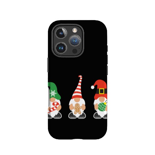Christmas Gnomes with candy cane, gift IPhone Cases