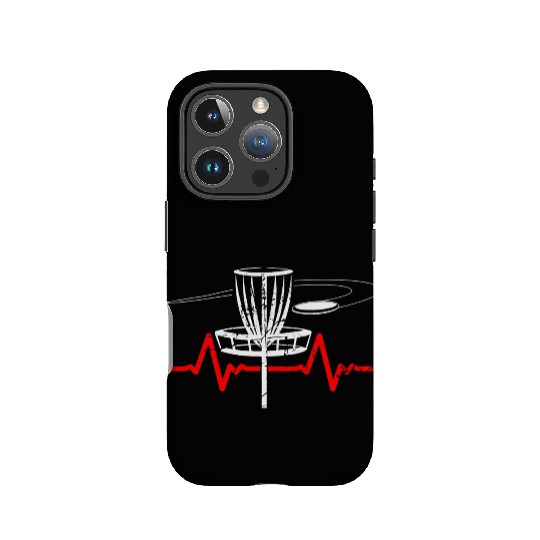 Disc Golf Heartbeat Ultimate Frisbee Sports IPhone Cases