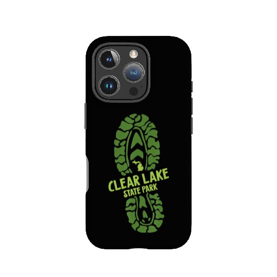 Clear Lake State Park Michigan MI Vacation Hiking IPhone Cases