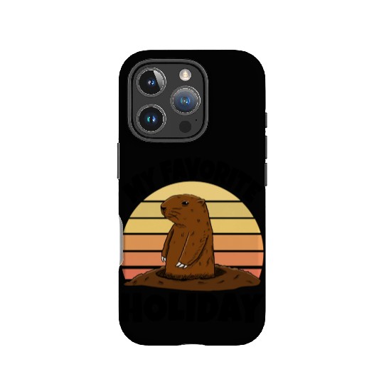 My Favourite Holiday Groundhog IPhone Cases