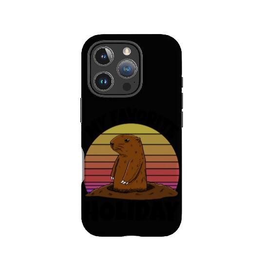 My Favourite Holiday Groundhog IPhone Cases