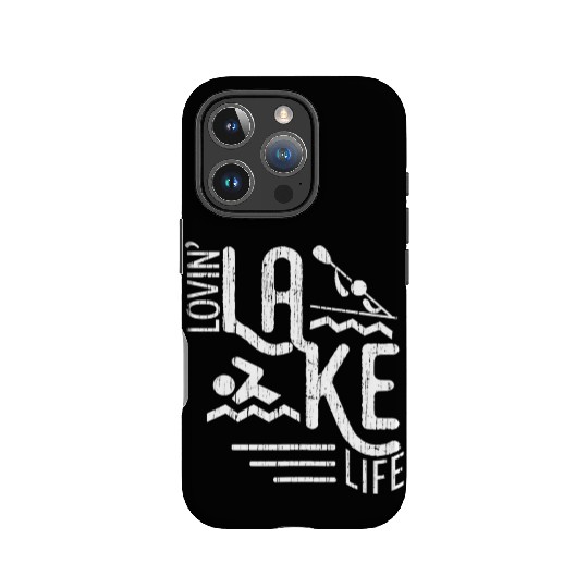 Lovin Lake Life Boating Fun Summer Lake Bum Sailin IPhone Cases