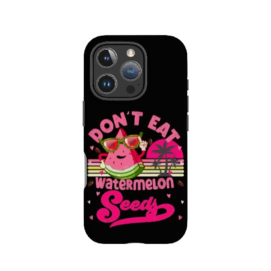 Don't Eat Watermelon Seeds Maternity Summer Fruit IPhone Cases