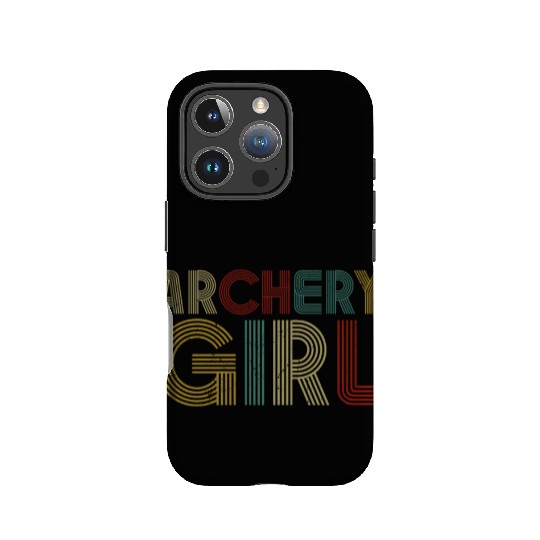Archery Bow Archer Girl Retro IPhone Cases