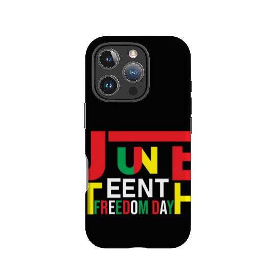 Juneteenth Black History Day Pride Gift IPhone Cases
