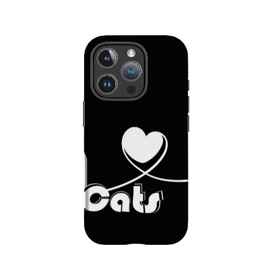 I love cats IPhone Cases