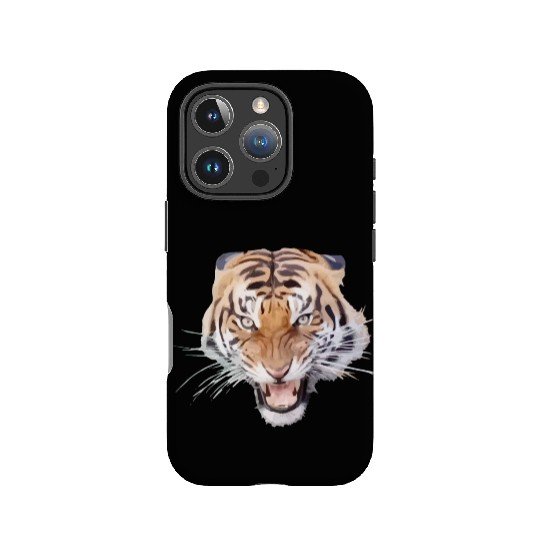Wild Tiger - Wild Hissing - Wilderness IPhone Cases