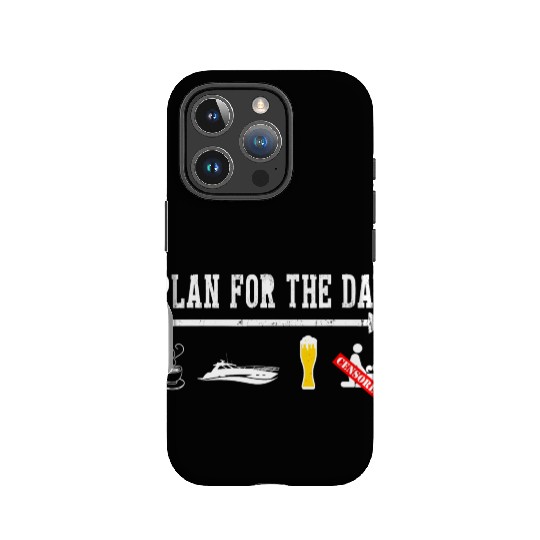 Plan For A Day Drinking Coffee Boating Boat Lover IPhone Cases