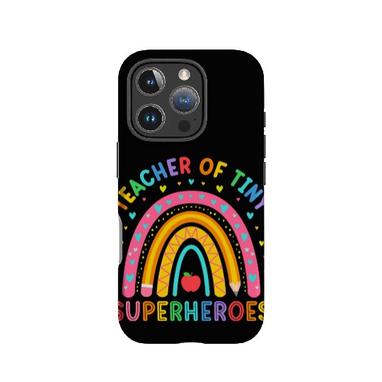 Teacher Of Tiny Superheroes Funny Pre-k Teacher IPhone Cases
