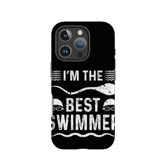 Best Swimmer Funny Humor Swim IPhone Cases