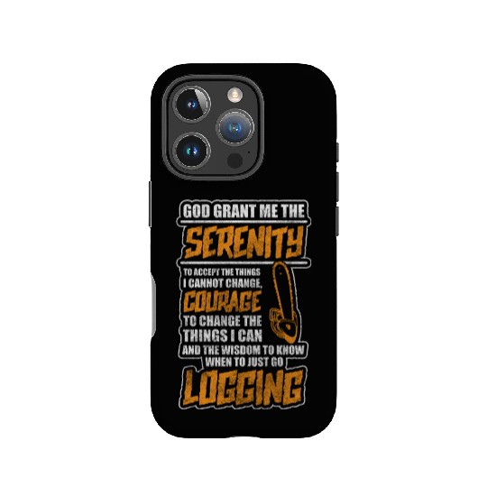 Lumberjack Chainsaw Chainsaw IPhone Cases