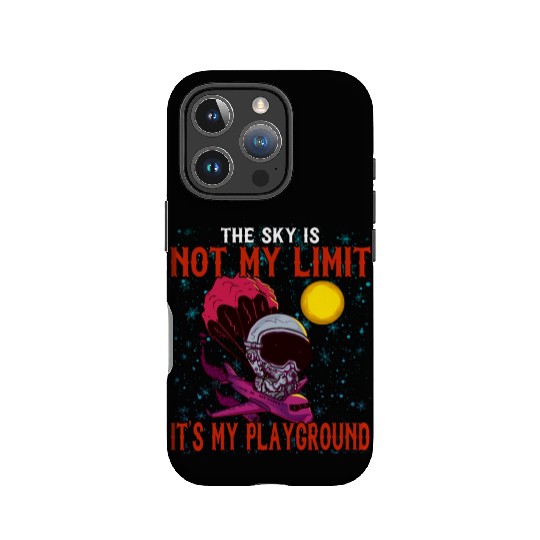 The Sky Is My Playground Skydive Funny Cute IPhone Cases