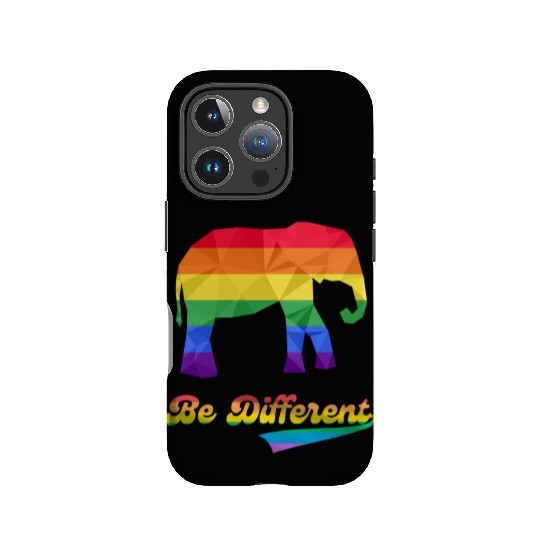 Gay Pride Elephant LGBTQ Rainbow Flag IPhone Cases