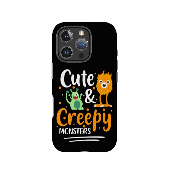 Monster Scary Little Brother Big Sister IPhone Cases