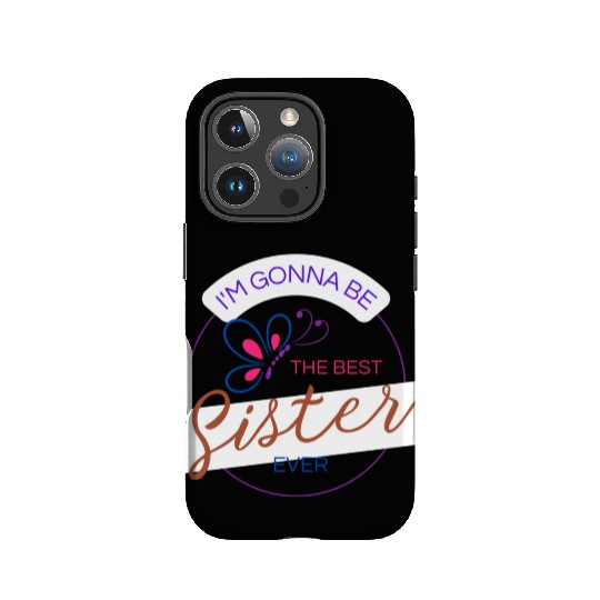 Modern Cool Trendy Big Sister Brother IPhone Cases