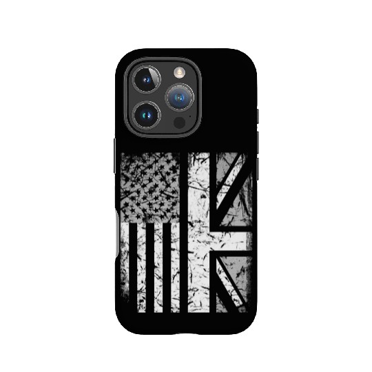 American Flag British Flag US UK Stars Stripes IPhone Cases