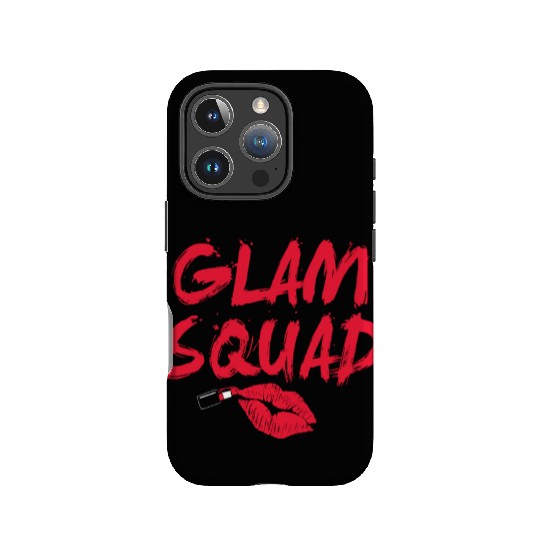 Glam Squad Funny Makeup Cheer IPhone Cases