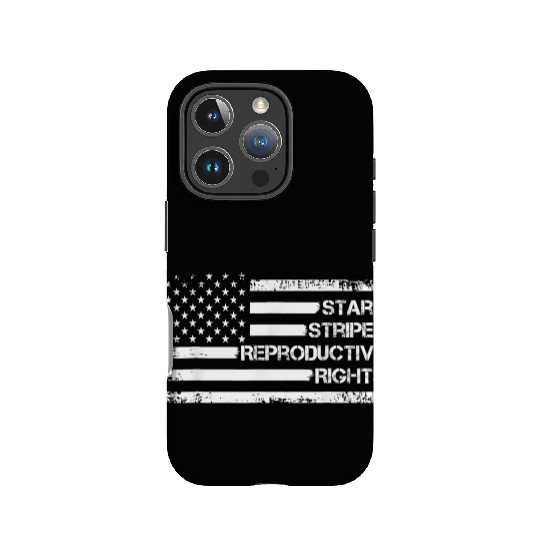 Stars Stripes Reproductive Rights US Flag 4th July IPhone Cases
