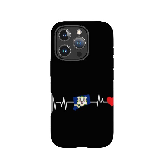 Connecticut Heartbeat Gift IPhone Cases