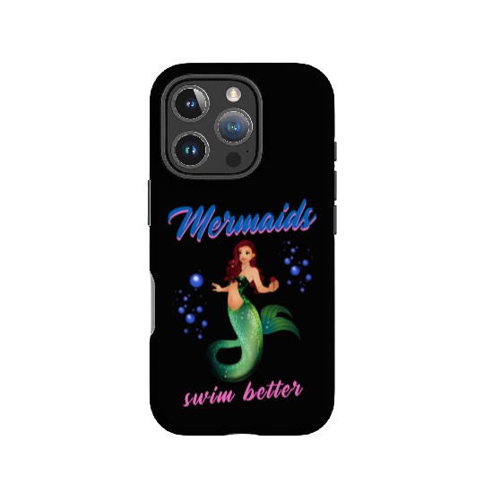 Mermaid Swimming Mermaids Swim Better IPhone Cases