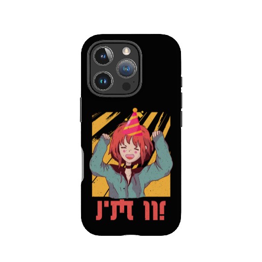 Girl Age 11 Year Old Birth Born Otaku Anime IPhone Cases