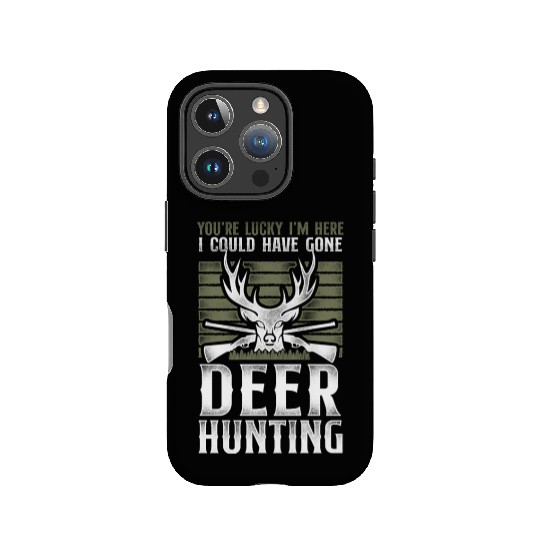Buck Deer Hunting Hunter Vintage IPhone Cases