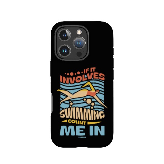 Swimming lifeguard swimming course outdoor pool gi IPhone Cases