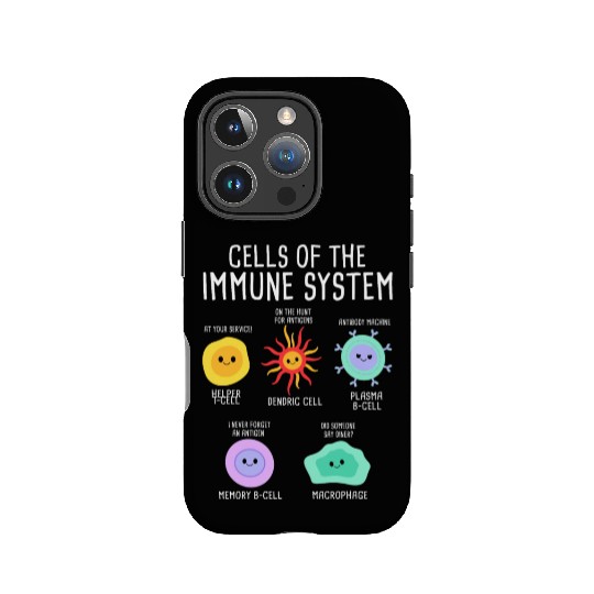 Cells Of Immune System - Biology Teacher IPhone Cases