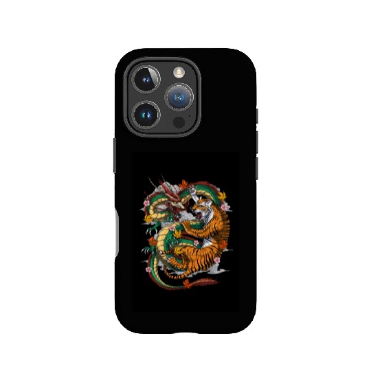 Japanese Dragon Tiger IPhone Cases