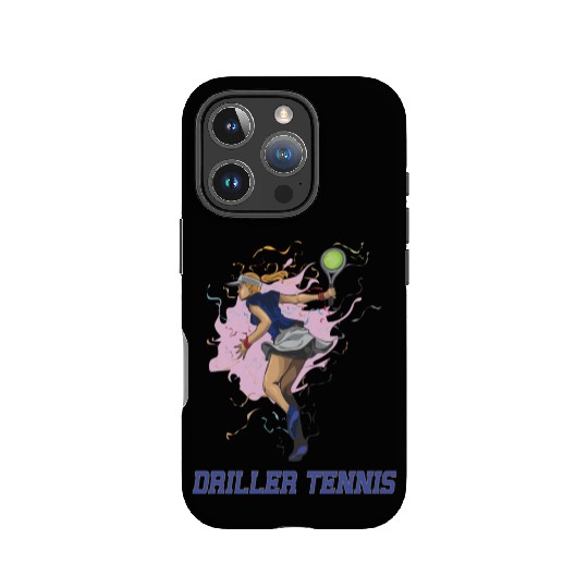 Driller Girl s Tennis Forehand IPhone Cases