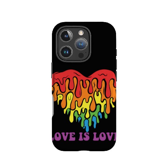 LBGT Flag Gay Pride Human Love is Love IPhone Cases