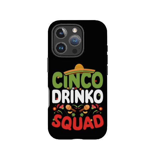 Cinco De Drinko | Bourbon Drinker IPhone Cases | Whisky