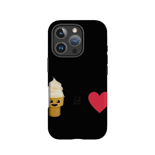 ice cream is love IPhone Cases
