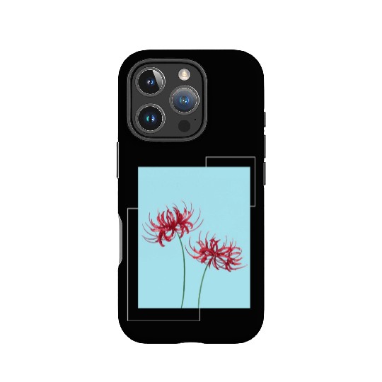 Red Spider Lily Lycoris Recoil Anime Fanart IPhone Cases