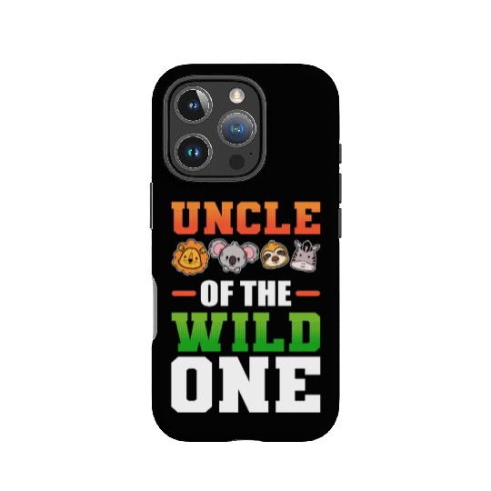 Uncle of the Wild One Nephew Niece IPhone Cases