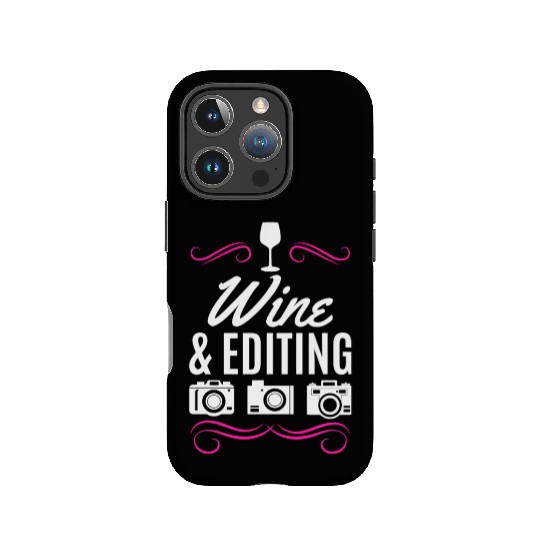 Photography Wine & Editing Photograph Camera IPhone Cases