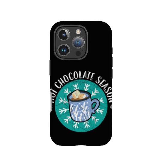 Hot Chocolate Season Snow Winter Season Drink IPhone Cases