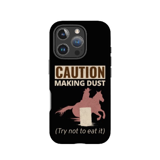 Barrel Racer Rodeo Racing Horse Riding Race Funny IPhone Cases
