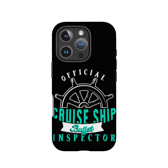 Funny Cruise Ship Buffet Inspector Partners IPhone Cases