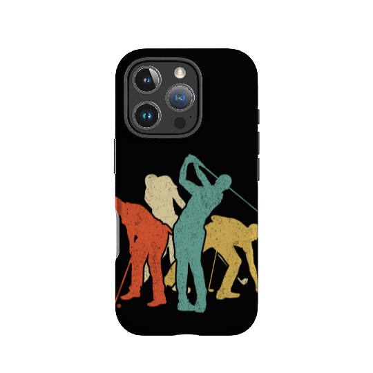 Golf Retro IPhone Cases for Men Women Boys Girls Sports L